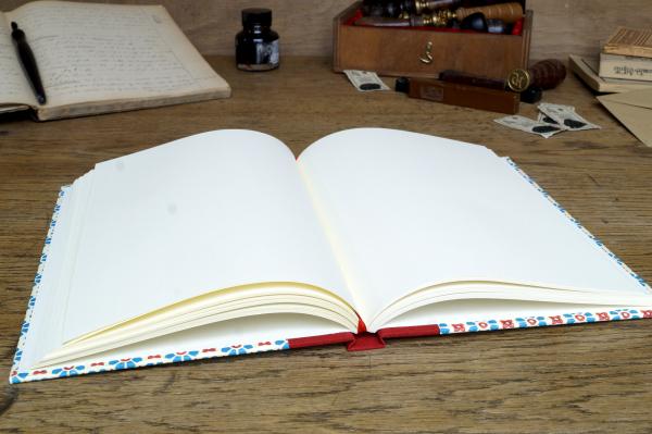 Book for writing, unlined, capital volume